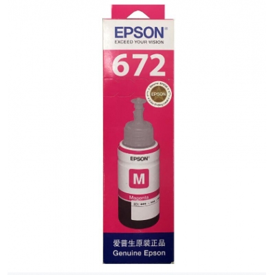 愛普生T6723洋紅色墨水
